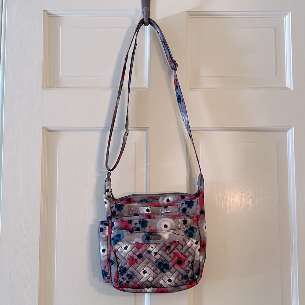 Lug Flutter Crossbody Bag, Watercolor Pearl